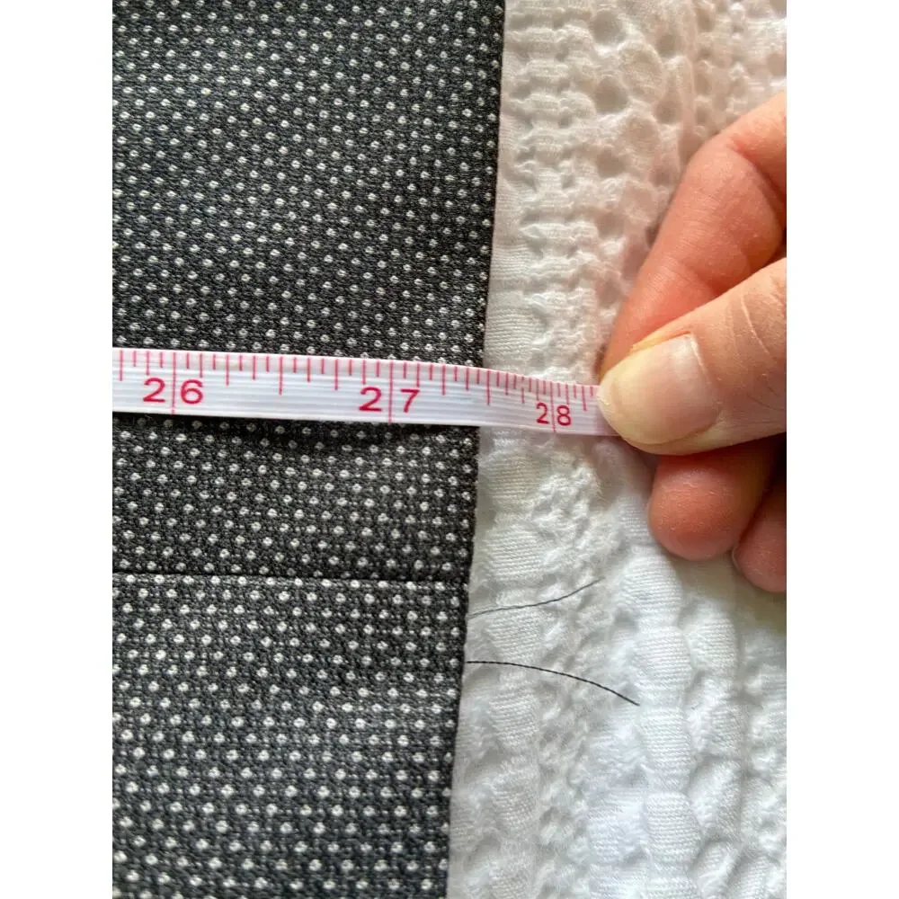 John Varvatos‎ USA Blazer Sport Coat 38R Wool Polka Dot Black Gray Half Lined